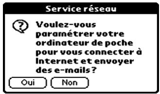 PALM TUNGSTEN T2 - Pour configurer les paramètres Bluetooth pour la connexion téléphonique : - 4