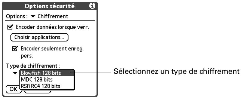PALM TUNGSTEN T2 - Chiffrement de données - 3