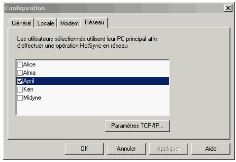 PALM TUNGSTEN T2 - Connexion au serveur d'accès distant de l'entreprise - 2