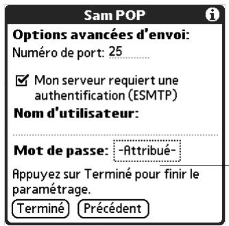 PALM TUNGSTEN T2 - Authentication - 1