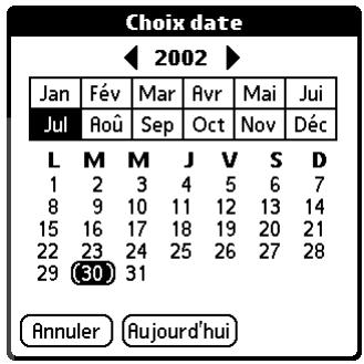 PALM TUNGSTEN T2 - Pour supprimer des messages antérieurs à une certaine date : - 4