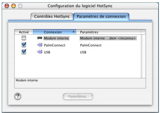 PALM TUNGSTEN T2 - Pour configurer HotSync Manager pour les communications par infrarouge sur un ordinateur de bureau sous Windows : - 2