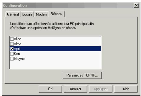 PALM ZIRE 21 - Pour préparer votre ordinateur windows à une opération hotsync réseau : - 2