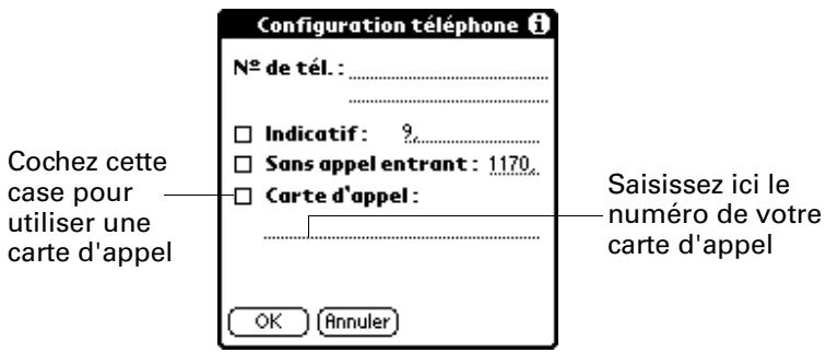 PALM ZIRE 21 - Pour utiliser une carte d'appoint : - 1
