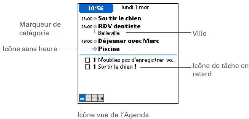 PALM ZIRE 31 - Affichage groupé de vos rendez-vous et vos tâches - 2