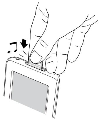 PALM ZIRE 31 - Insertion d'une carte d'extension - 2