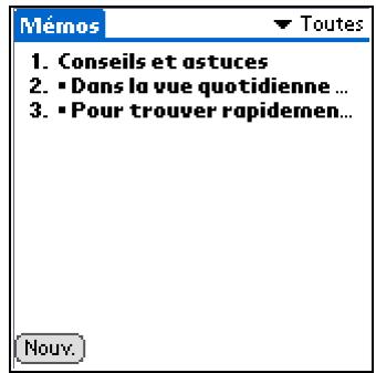 PALM ZIRE 31 - Création d’un même - 2
