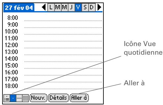 PALM ZIRE 31 - Planification d'un événement sans heures de début - 2
