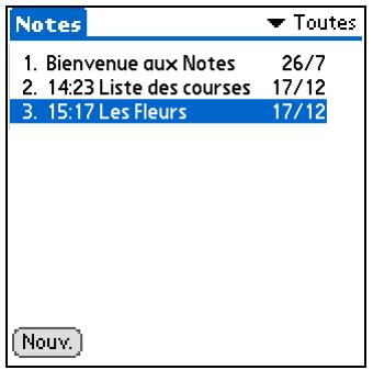 PALM ZIRE 31 - Bouton central - 1