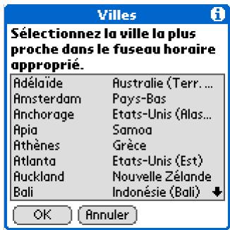 PALM ZIRE 31 - Ajout de villes - 4