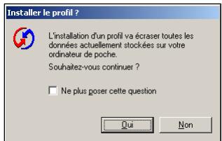 PALM ZIRE 31 - Synchronisation avec un profil utilisateur windows uniquement - 1
