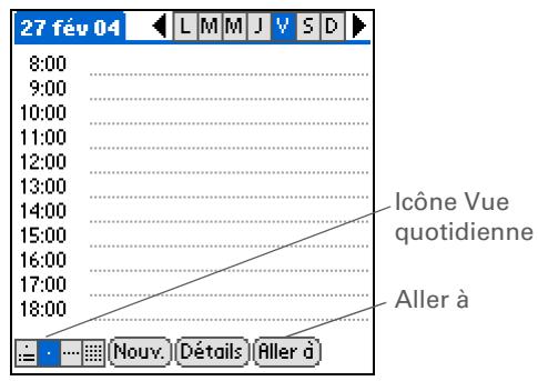 PALM ZIRE 31 - Planification d'un rendez-vous - 1