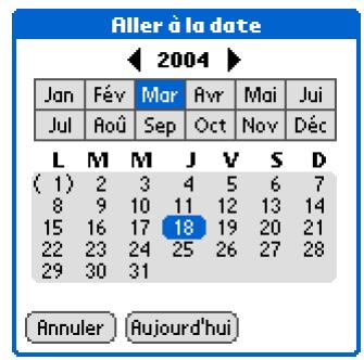 PALM ZIRE 31 - Planification d'un rendez-vous - 3