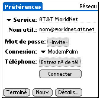 PALM ZIRE 31 - Connexion à votre service - 1