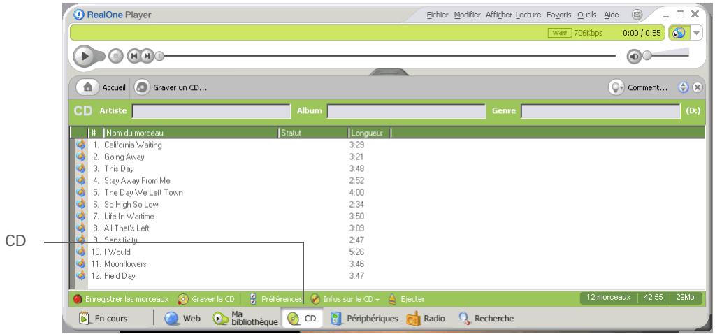 PALM ZIRE 72 - Transfert de musique d'un CD sur une carte d'extension - 1