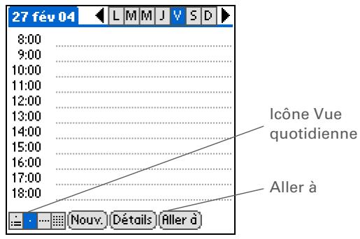 PALM ZIRE 72 - Planification d'un événement sans heures de début - 1
