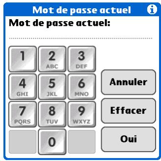 PALM ZIRE 72 - Suppression d'un mot de passe - 1