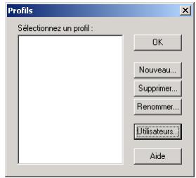 PALM ZIRE 72 - Création d'un profil utilisateur - 1