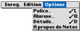PALM ZIRE 72 - Navigation dans les menus - 1