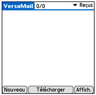 PALM ZIRE 72 - Téléchargement des e-mails - 3