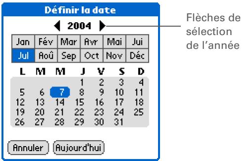 PALM ZIRE 72 - Réinitialisation de la date et de l'heure - 2
