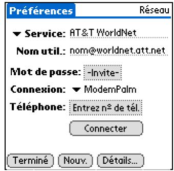 PALM ZIRE 72 - Connexion à votre service - 1