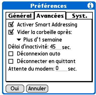 PALM ZIRE 72 - Vidage automatique de la corbeille - 2