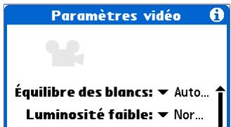 PALM ZIRE 72 - Réglage des paramètres de l'appareil photo - 6