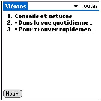 PALM ZIRE 72 - Création d’un même - 3