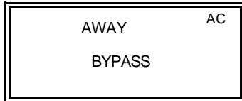 ADT SAFEWATCH PRO - TYPICAL DISPLAYS AFTER ALL BYPASSED ZONES HAVE BEEN DISPLAYED (PRIOR TO ARMING) - 3