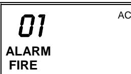 ADT SAFEWATCH PRO 3000EN - TYPICAL FIRE EMERGENCY DISPLAYS - 1