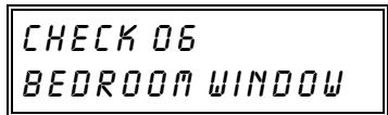 ADT SAFEWATCH PRO 3000EN - TYPICAL "CHECK" DISPLAYS - 2