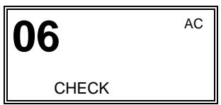 ADT SECURITY MANAGER 3000EN - TYPICAL "CHECK" DISPLAYS - 1