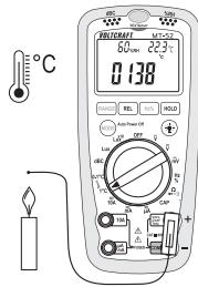 VOLTCRAFT MULTI-DMM MT-52 - m) Noise Level Measurement - 2