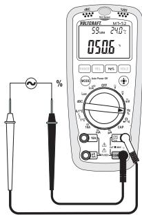 VOLTCRAFT MULTI-DMM MT-52 - Mesure des largeurs d'impulsions - 1