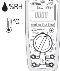 VOLTCRAFT MULTI-DMM MT-52 - Pour la mesure, procédé comme suit: - 1