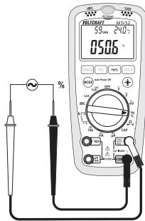 VOLTCRAFT MULTI-DMM MT-52 - j) Pulse Width Measurement - 1