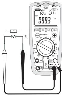 VOLTCRAFT MULTI-DMM MT-52 - Mesure des résistances - 2