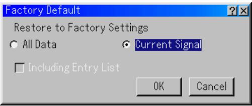 NEC HT1000 - Returning to Factory Default - 1