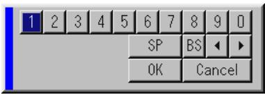 NEC HT1000 - Using Software Keyboard - 1