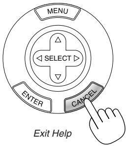 NEC HT1000 - Getting the On-line Help - 2