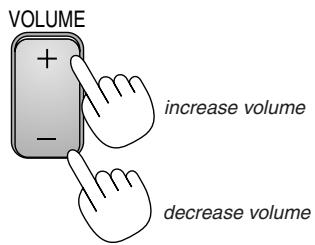 NEC HT1000 - Turning Up or Down Volume - 1