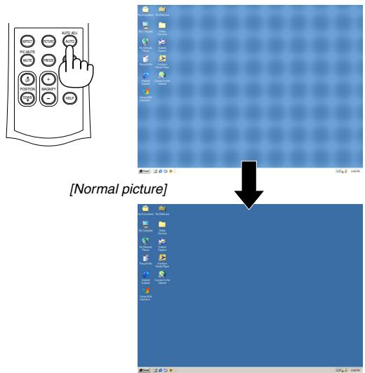 NEC HT1100 - Adjusting the Image Using Auto Adjust - 1