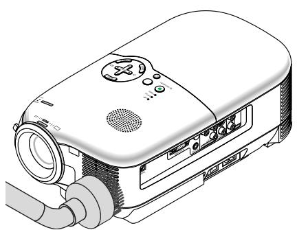 NEC HT410 - Cleaning the Cabinet and the Lens - 1