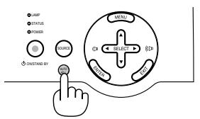 NEC HT410 - Adjusting the Image Using Auto Adjust - 1
