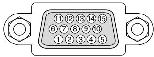 NEC HT410 - Mini D-Sub 15 Pin Connector - 1