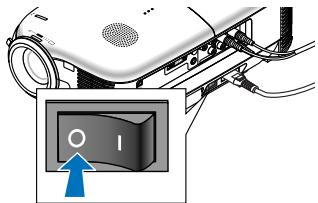 NEC HT410 - To turn off the projector: - 7