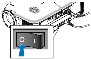 NEC HT510 - To turn off the projector: - 7