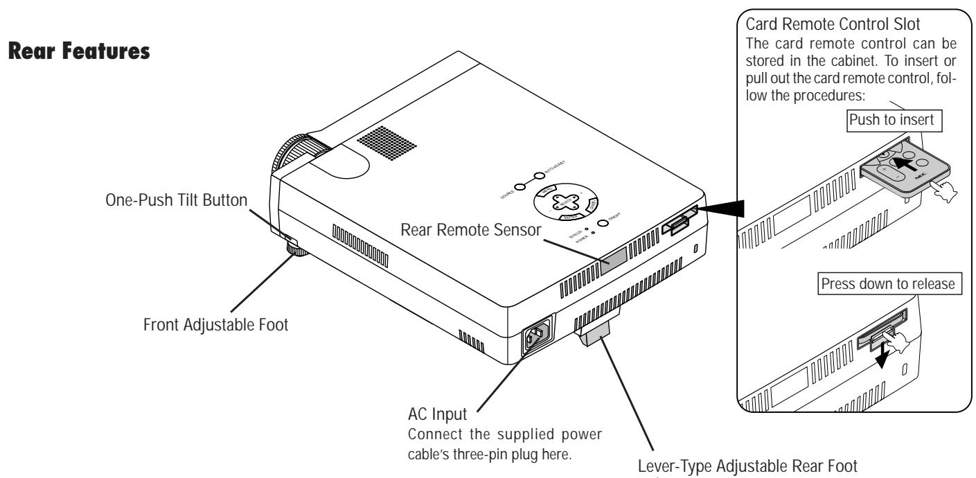 NEC LT140 - Getting To Know Your MultiSync LT84/LT140 Projector - 2