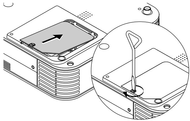 NEC LT154 - To replace the lamp: - 4